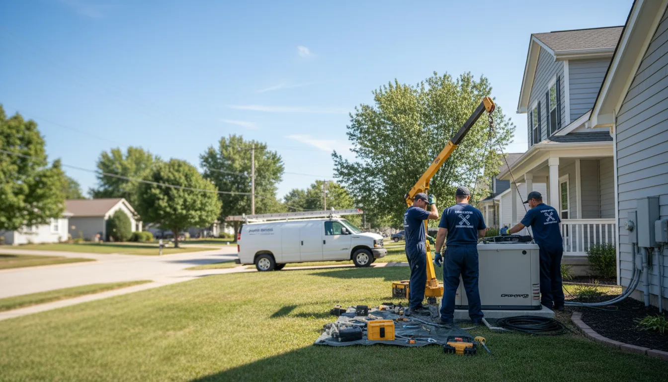 Generator Installation in Harleigh, PA near me
